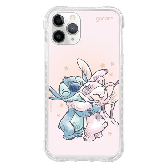 Capinha para celular  Stitch e Angel - Pastel Soft
