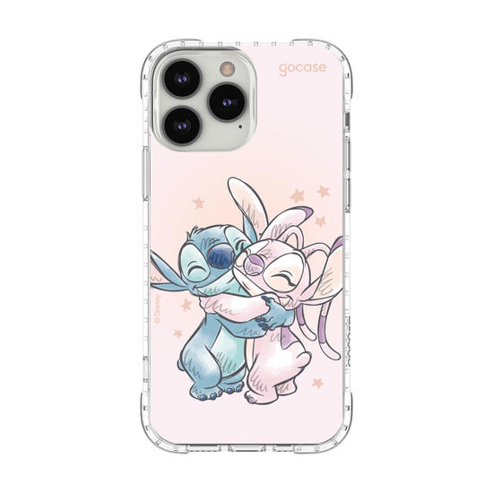 Capinha para celular  Stitch e Angel - Pastel Soft