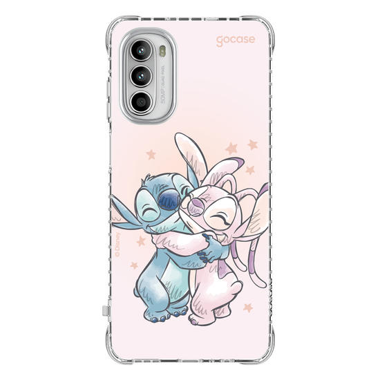 Capinha para celular  Stitch e Angel - Pastel Soft