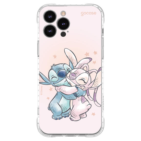 Capinha para celular  Stitch e Angel - Pastel Soft