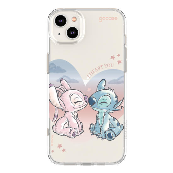 Capinha para celular  Lilo & Stitch - Watercolor Love