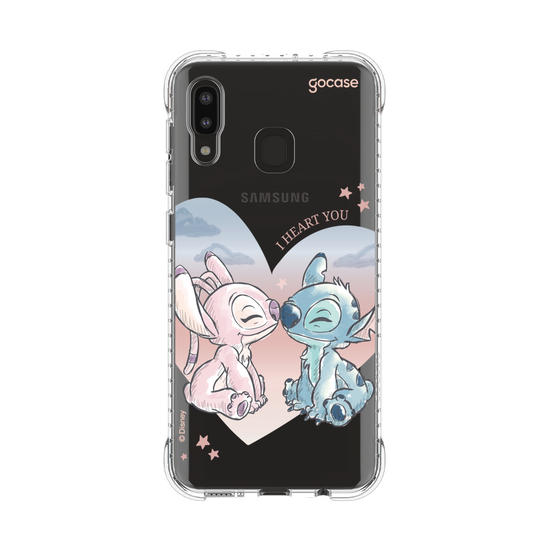 Capinha para celular  Lilo & Stitch - Watercolor Love
