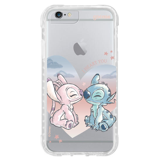Capinha para celular  Lilo & Stitch - Watercolor Love