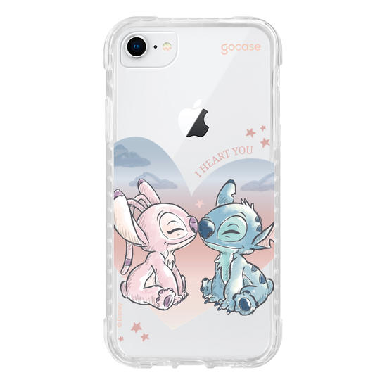 Capinha para celular  Lilo & Stitch - Watercolor Love