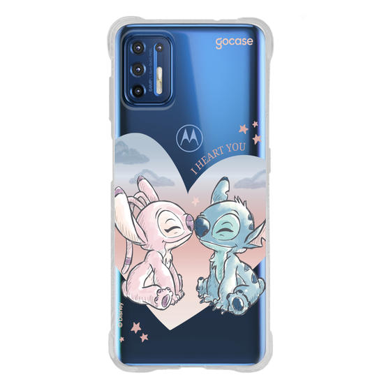 Capinha para celular  Lilo & Stitch - Watercolor Love