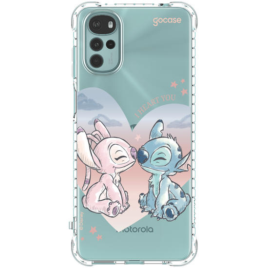Capinha para celular  Lilo & Stitch - Watercolor Love