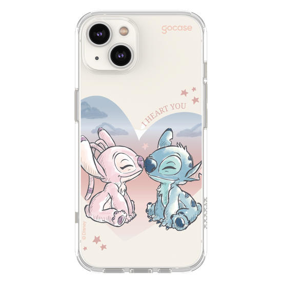 Capinha para celular  Lilo & Stitch - Watercolor Love