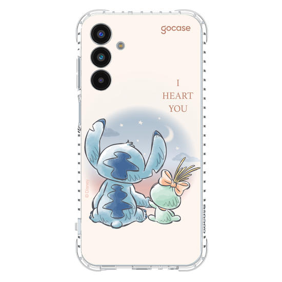 Capinha para celular  Lilo & Stitch - I Heart You