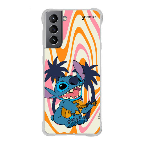 Capinha para celular Lilo & Stitch - Ukulele