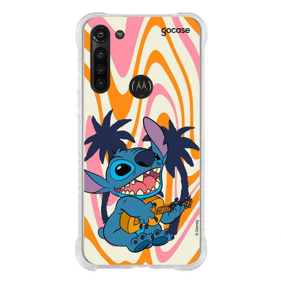 Capinha para celular Lilo & Stitch - Ukulele