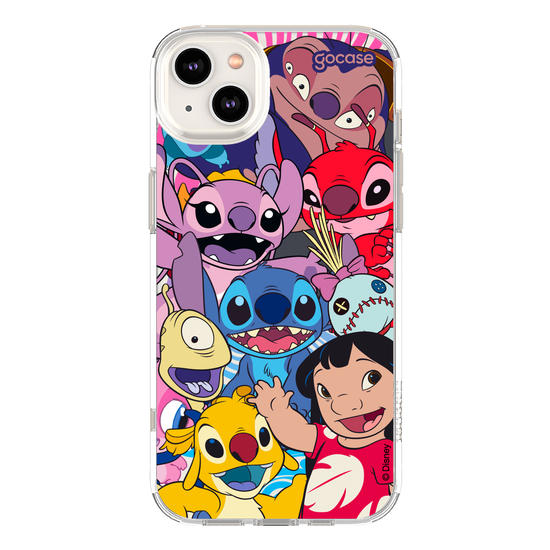Capinha para celular Lilo & Stitch - Turma Reunida