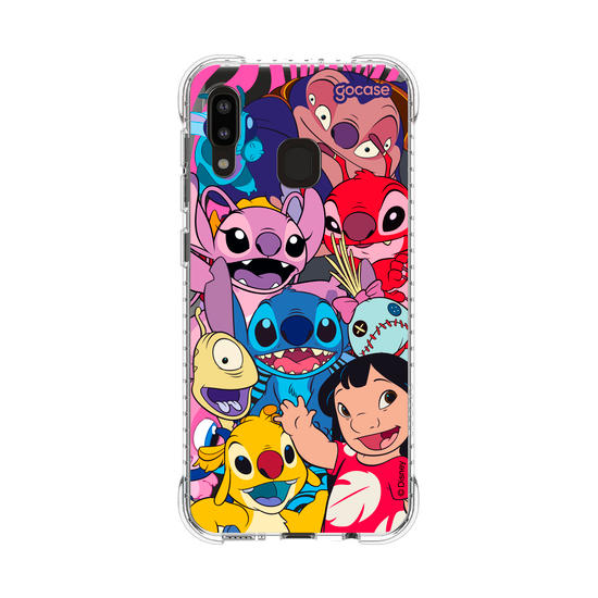 Capinha para celular Lilo & Stitch - Turma Reunida