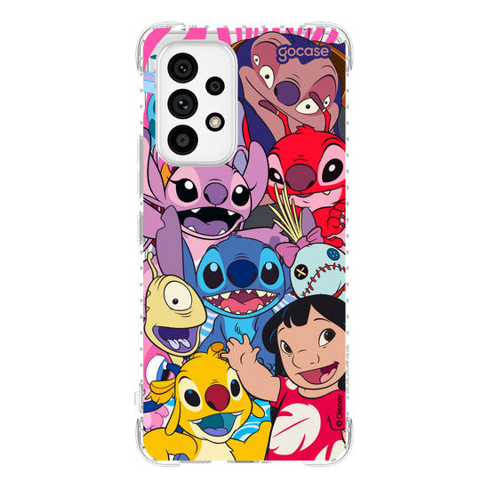 Capinha para celular Lilo & Stitch - Turma Reunida