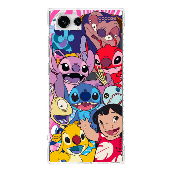 Capinha para celular Lilo & Stitch - Turma Reunida