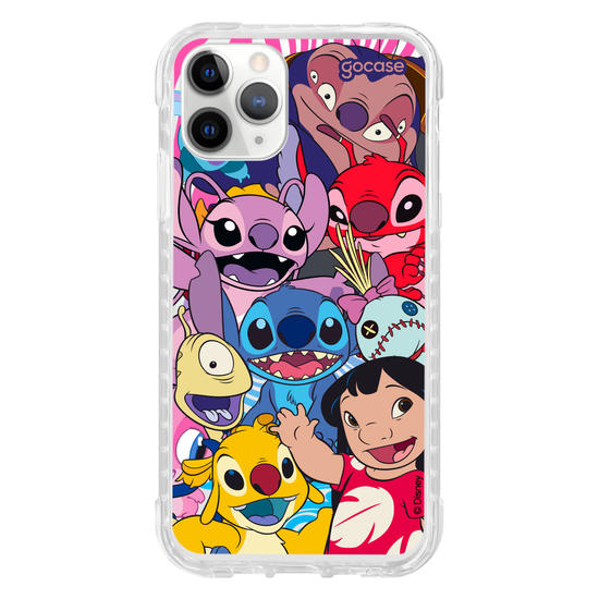 Capinha para celular Lilo & Stitch - Turma Reunida