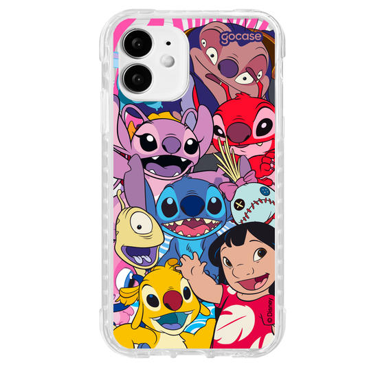 Capinha para celular Lilo & Stitch - Turma Reunida