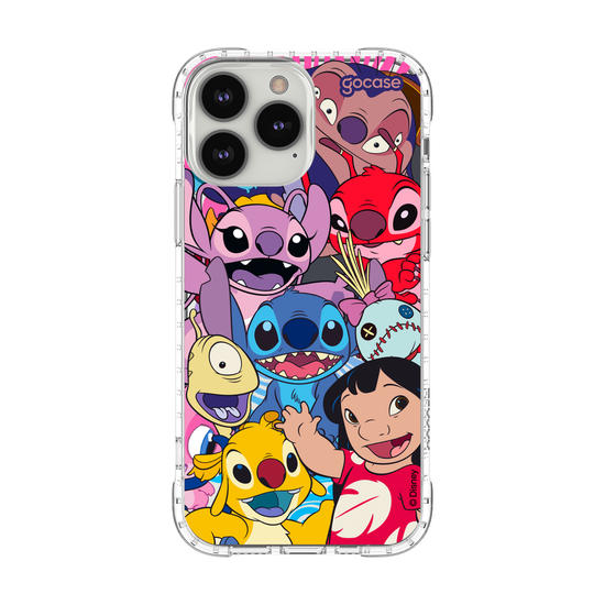 Capinha para celular Lilo & Stitch - Turma Reunida