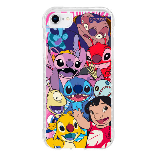 Capinha para celular Lilo & Stitch - Turma Reunida