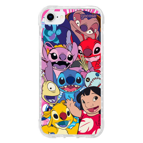 Capinha para celular Lilo & Stitch - Turma Reunida