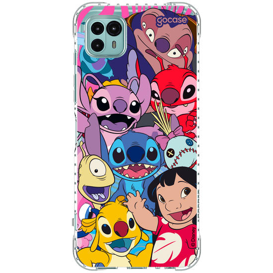 Capinha para celular Lilo & Stitch - Turma Reunida