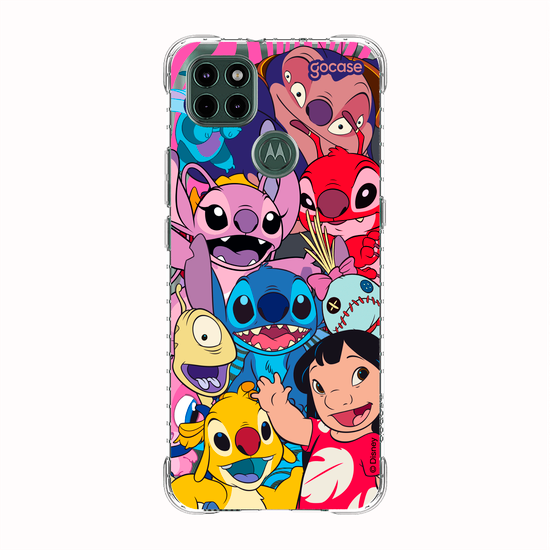 Capinha para celular Lilo & Stitch - Turma Reunida