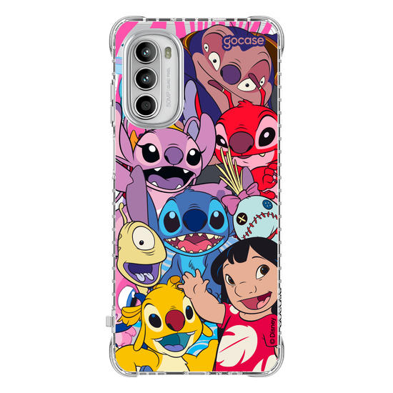 Capinha para celular Lilo & Stitch - Turma Reunida