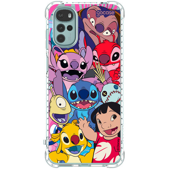 Capinha para celular Lilo & Stitch - Turma Reunida