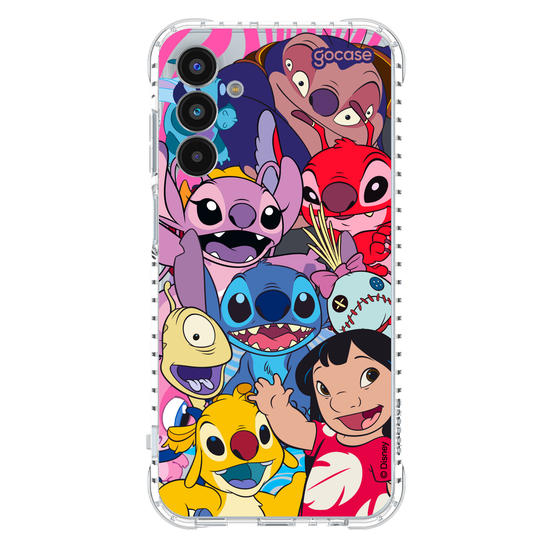 Capinha para celular Lilo & Stitch - Turma Reunida