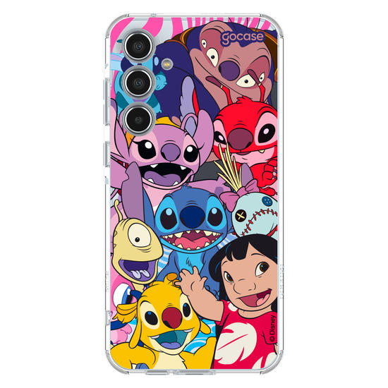 Capinha para celular Lilo & Stitch - Turma Reunida