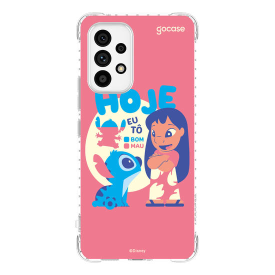 Capinha para celular  Lilo & Stitch - Nível de Maldade