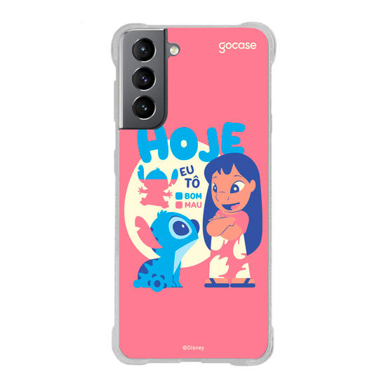 Capinha para celular  Lilo & Stitch - Nível de Maldade