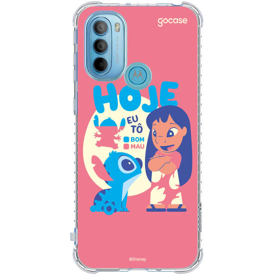 Capinha para celular  Lilo & Stitch - Nível de Maldade