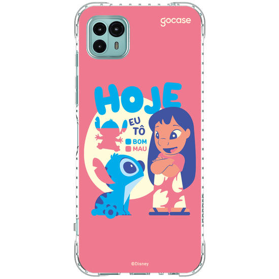 Capinha para celular  Lilo & Stitch - Nível de Maldade