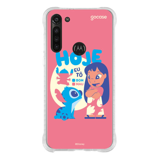 Capinha para celular  Lilo & Stitch - Nível de Maldade