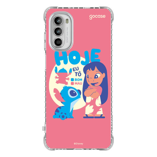 Capinha para celular  Lilo & Stitch - Nível de Maldade