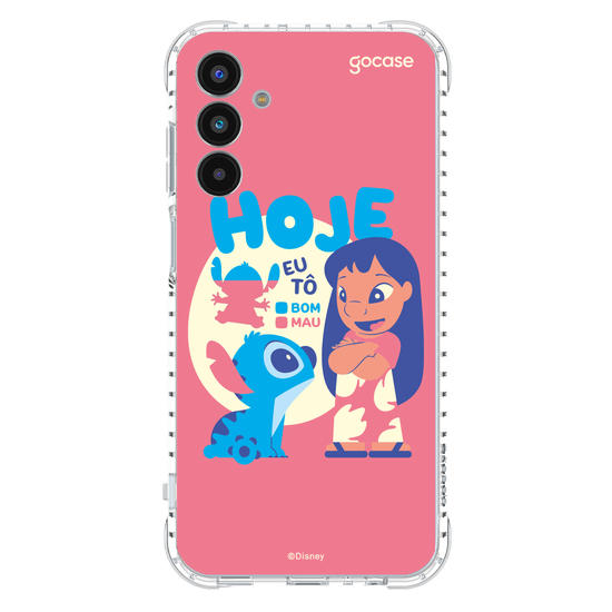 Capinha para celular  Lilo & Stitch - Nível de Maldade