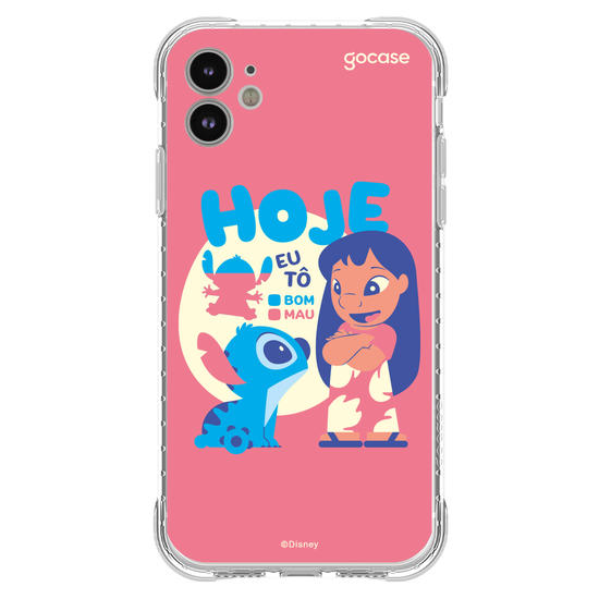 Capinha para celular  Lilo & Stitch - Nível de Maldade