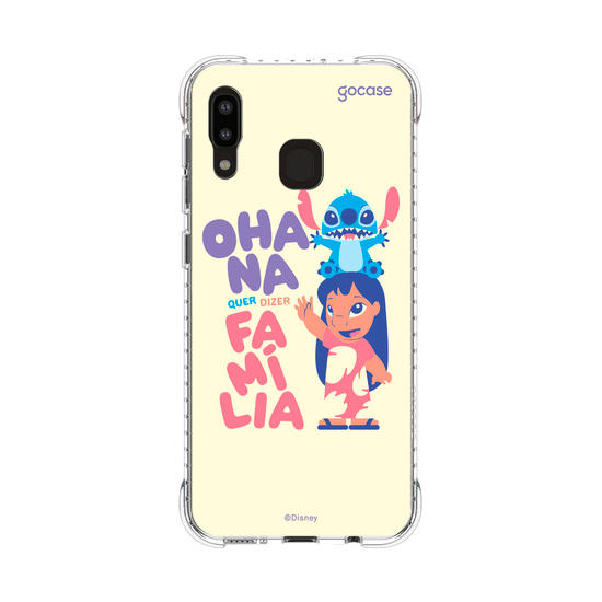 Capinha para celular  Lilo & Stitch - Ohana quer dizer família