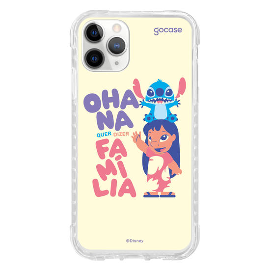 Capinha para celular  Lilo & Stitch - Ohana quer dizer família