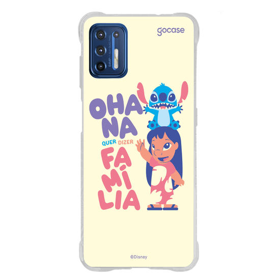 Capinha para celular  Lilo & Stitch - Ohana quer dizer família