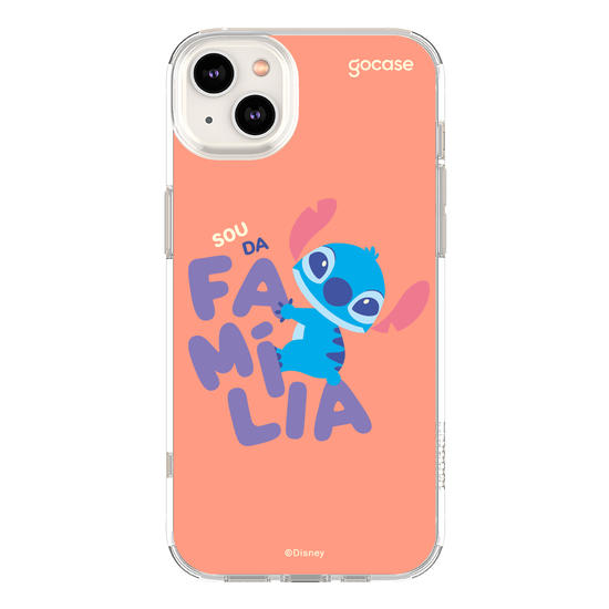 Capinha para celular  Stitch - Sou da família