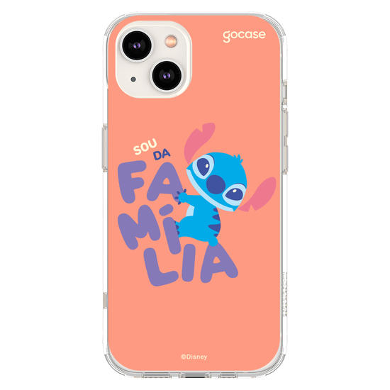Capinha para celular  Stitch - Sou da família