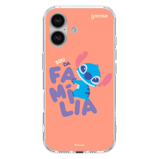 Capinha para celular  Stitch - Sou da família