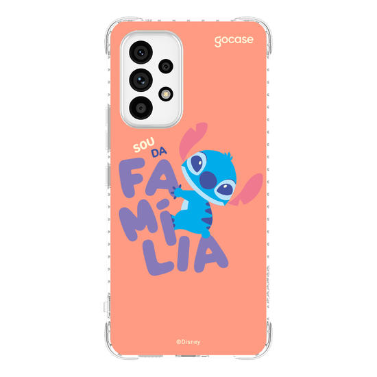 Capinha para celular  Stitch - Sou da família