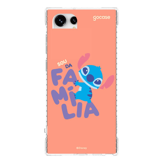 Capinha para celular  Stitch - Sou da família
