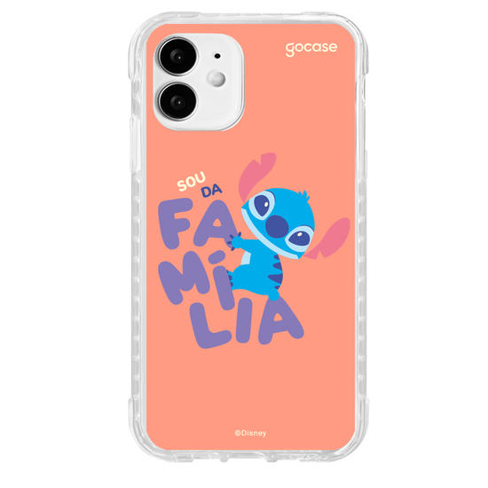 Capinha para celular  Stitch - Sou da família