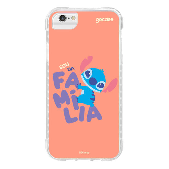 Capinha para celular  Stitch - Sou da família
