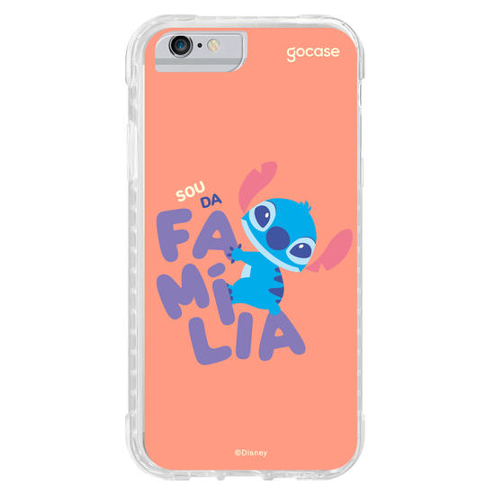 Capinha para celular  Stitch - Sou da família