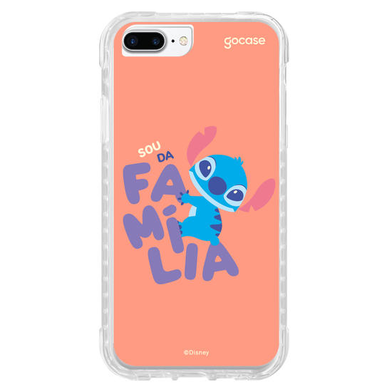 Capinha para celular  Stitch - Sou da família
