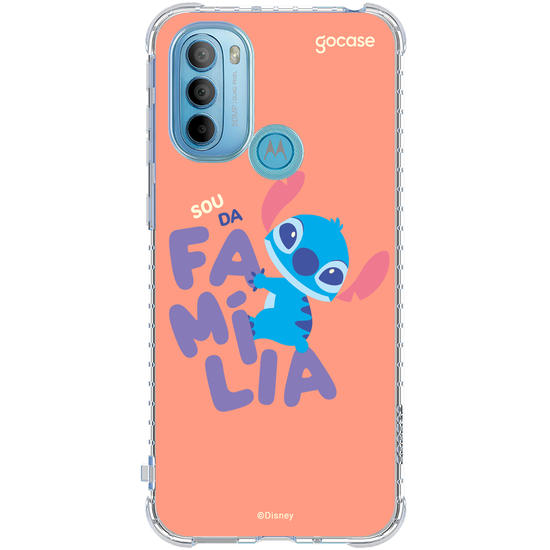 Capinha para celular  Stitch - Sou da família